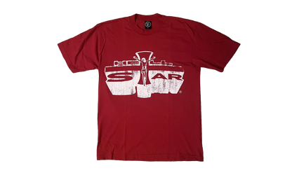 Jesus Emblem T-Shirt "Burgundy" HSR108