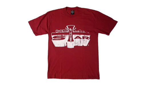 Jesus Emblem T-Shirt "Burgundy" HSR108