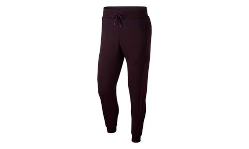 NSW Velour Statement Tapered Leg Jogger Pants "Burgundy" 929130 659