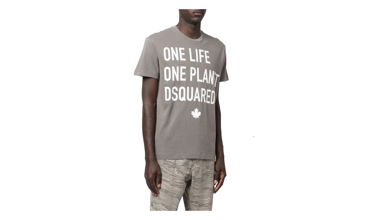 One Life One Planet T-Shirt "Iron Grey" S78GD0049S24321810