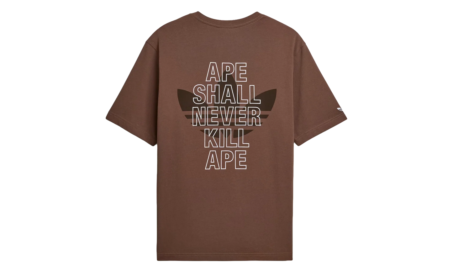 Ape SS Tee "Bape - Brown" KF4915