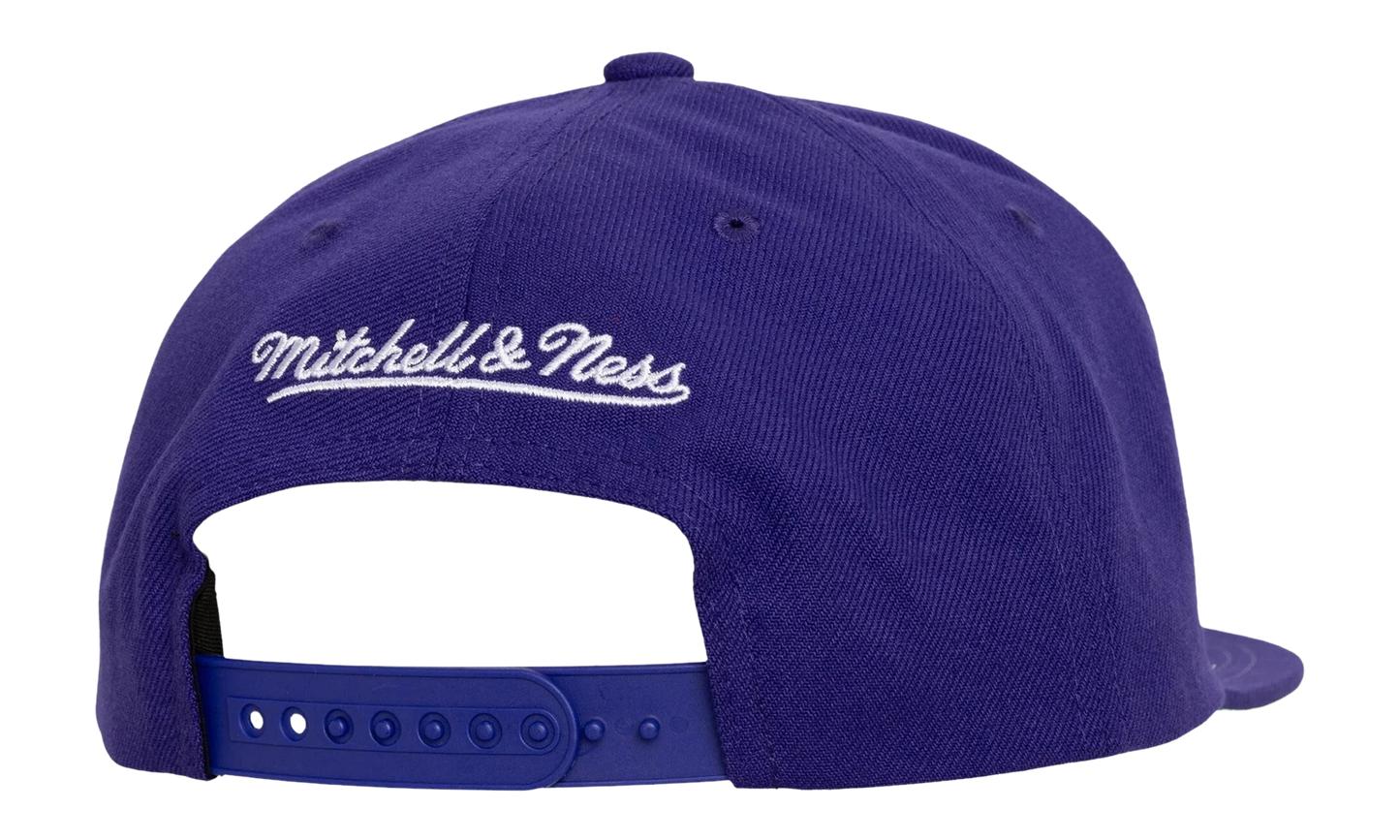 NBA XL Logo Snapback Cap "Los Angeles Lakers - Purple" HS9761 LALPURP