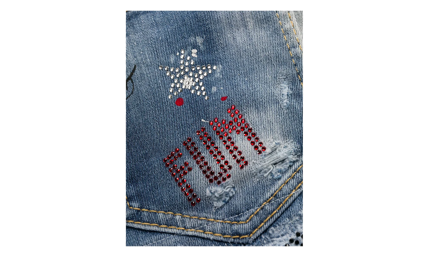 Jennifer Cropped Jeans WMNS "Blue Wash" S75LB0491S30708470