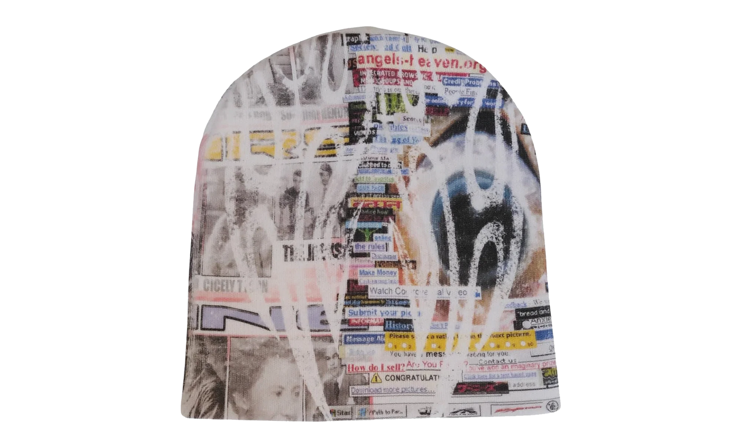 No Guts No Glory Beanie "White" HSR268