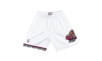 NBA Swingman Shorts "1998-99 Vancouver Grizzlies - White" SMSHCP18155 VGRWHIT98
