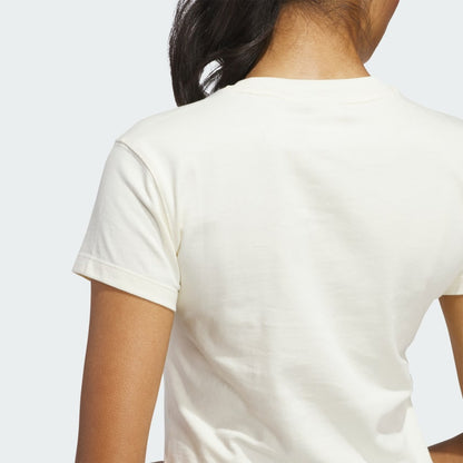 Women's adidas Archive Graphic Slim Volleyball Tee
