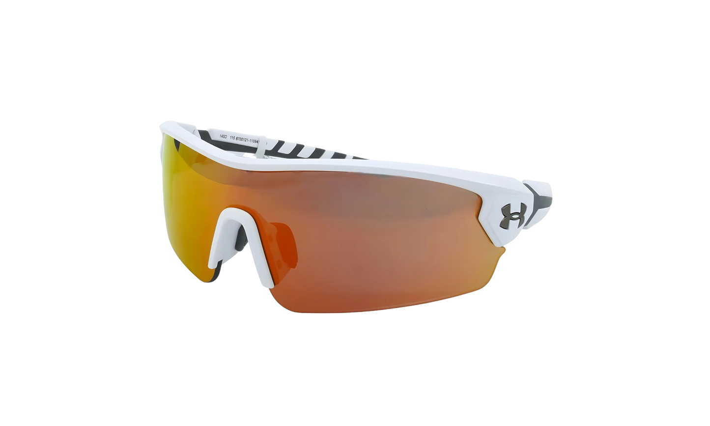 Rival Sunglasses "Orange Mirror - Satin White" 8700121 110941