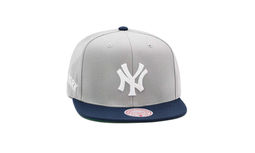 MLB Cooperstown Away Snapback Cap "New York Yankees - Grey" HHSS6481 NYYYYPPPGREY