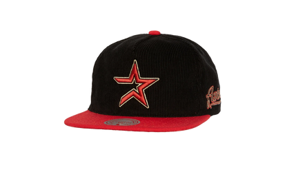 MLB Cooperstown Double Cord Deadstock Snapback Cap "Houston Astros - Black" HM10234 HASBLCK