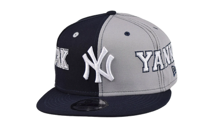 9FIFTY New York Yankees Team Split Snapback "Navy / Grey" 60296597