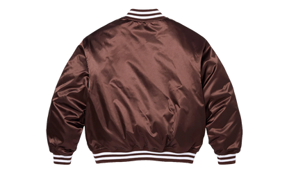 Champion® Satin Varsity Jacket "SS26 - brown" SU27457