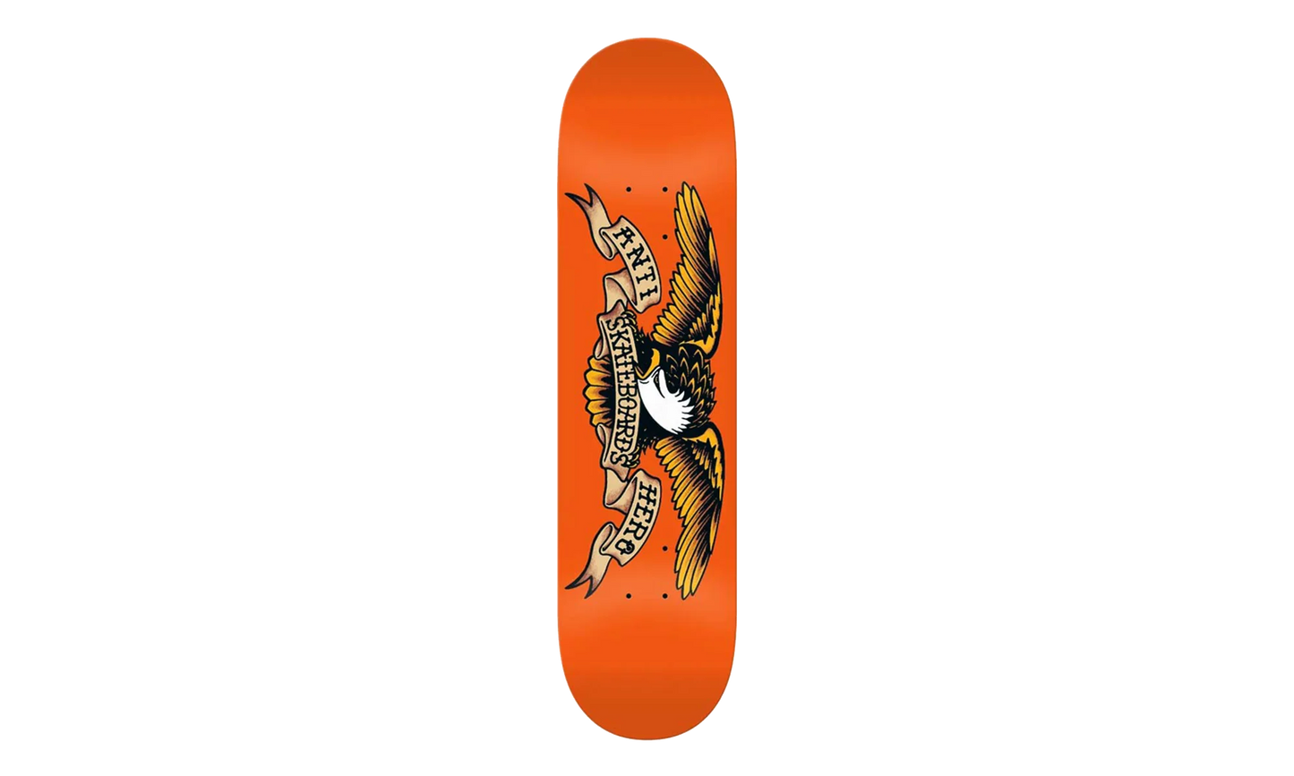 Antihero Classic Eagle Deck Skateboard "Orange" SU27422