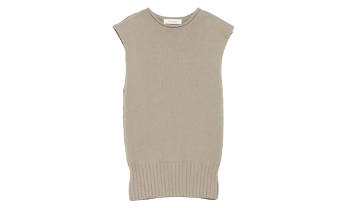 Burns Knit Vest "Middle Grey" ES2714MG