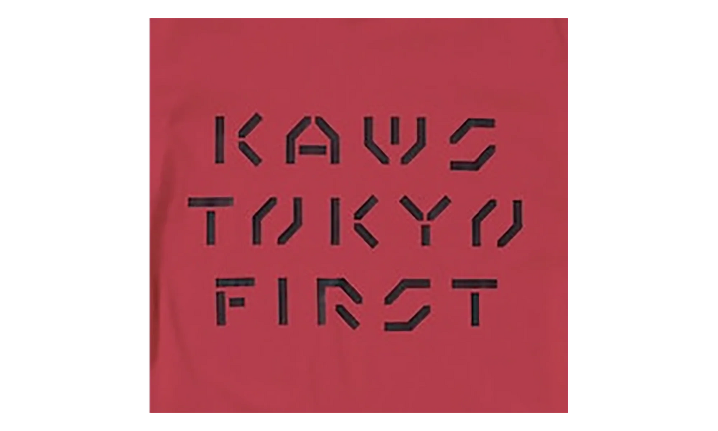 Uniqlo Tokyo First T-Shirt "Red" KAWS202462