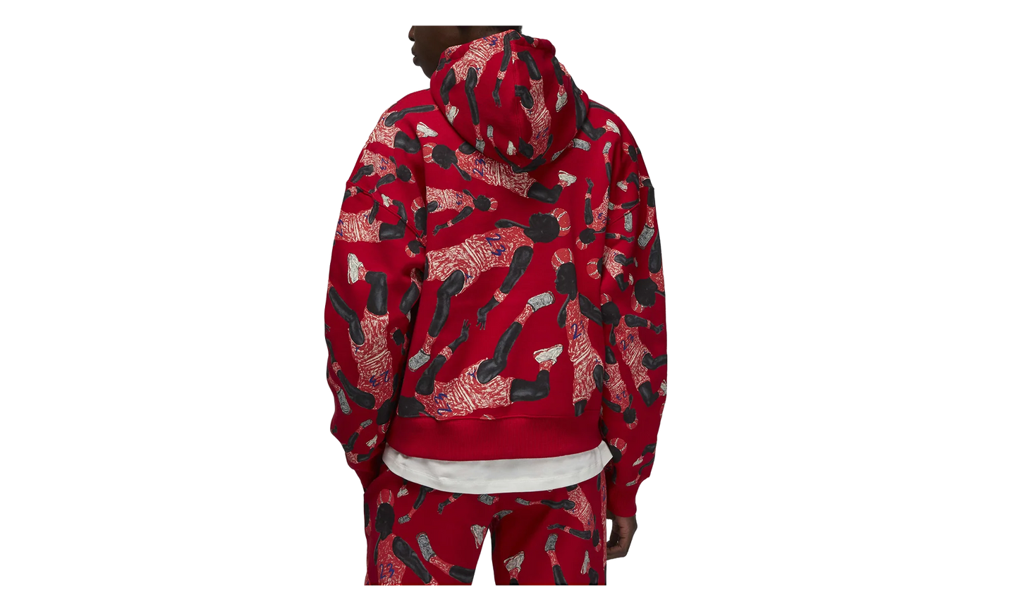 Jordan Artist Series by Parker Duncan Hoodie WMNS "Gym Red" DX0387 687