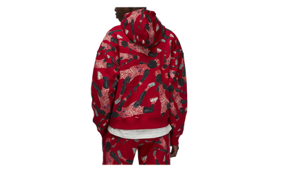 Jordan Artist Series by Parker Duncan Hoodie WMNS "Gym Red" DX0387 687