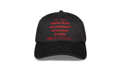 Disturb Strapback Hat "Black" P25W084-BLACK