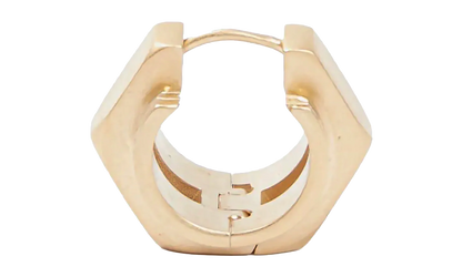 Bolt & Nut Ridged Earring "GOLD" SM0VG0020SV0272950