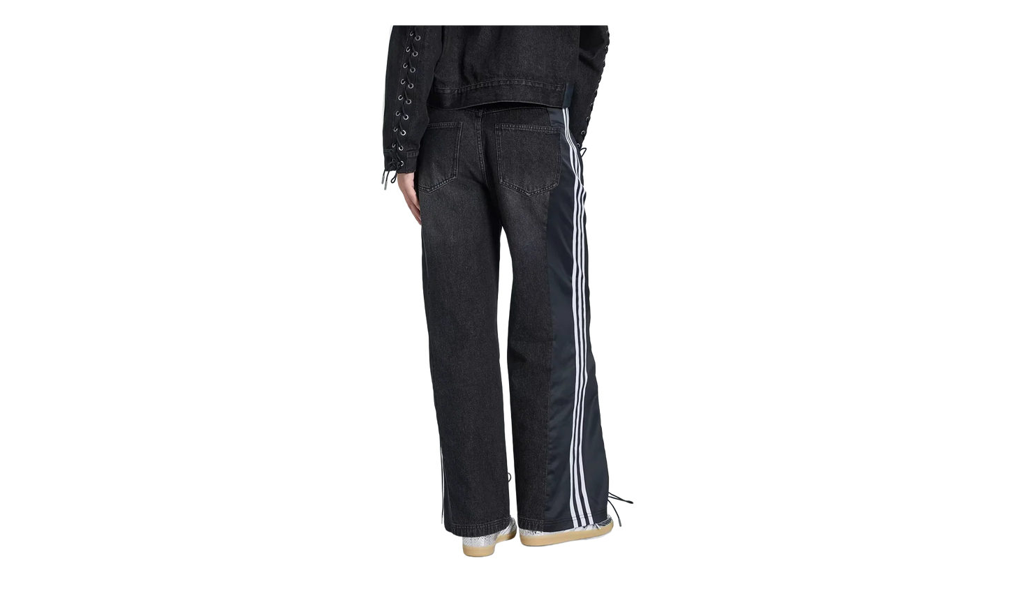 ORIGINALS DENIM FB LACING PANTS WMNS "Black" KS3878