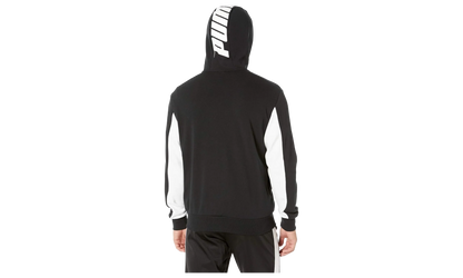 Rebel Hooded Track Jacket "Cotton Black" 854200 01