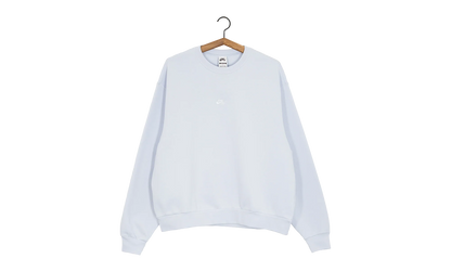 SB Fleece Skate Crewneck Sweatshirt "Football Grey / White" FV7353 085
