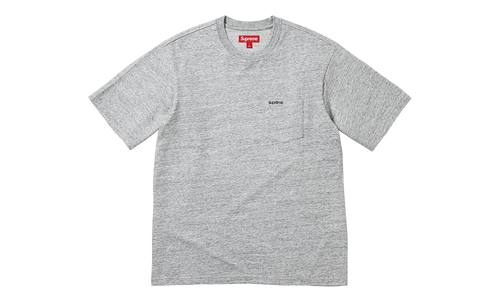 S/S Pocket Tee "SS26 - Light Grey" SU27328