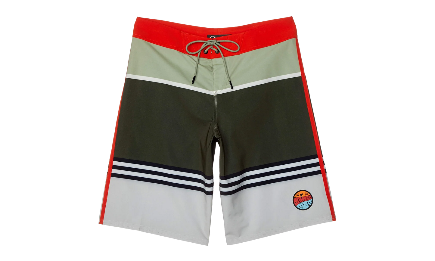 21" Striped 1975 Boardshort "Dark Brush Color Block" FOA400108 94F