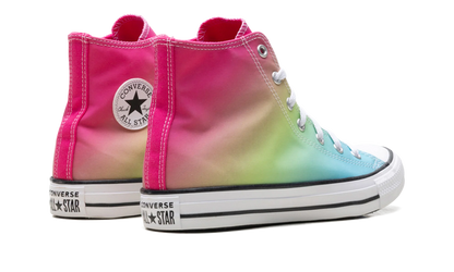 All Star Hi GS "Bright Ombre / Triple Cyan / Chaos Fuchsia" A07337F