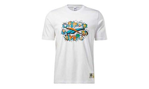 Flinstones Worlds Collide Tee "White" HE3341