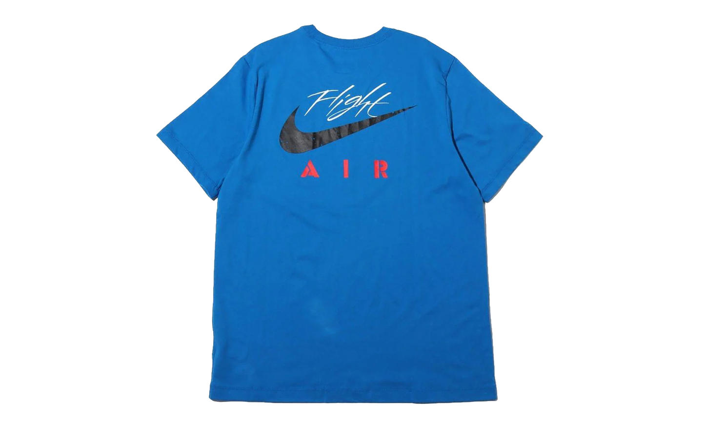 Air Jordan Legacy AJ4 Short Sleeve Tee "Blue" CQ8297 460
