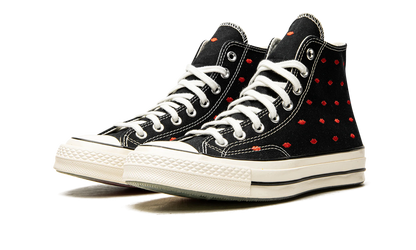 Chuck 70 Embroidered Lips High A01600C
