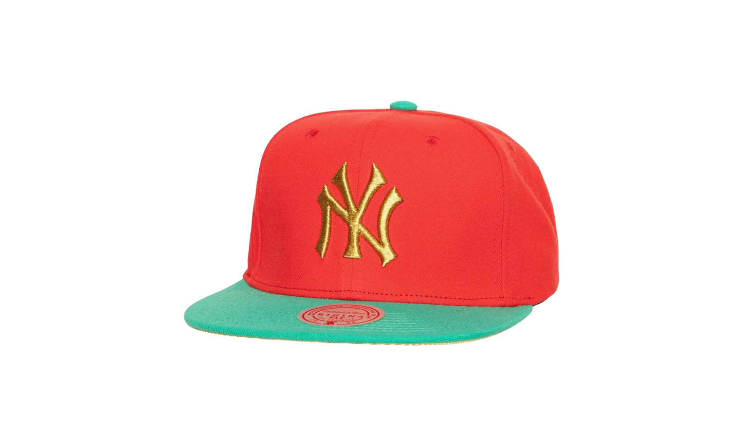 MLB Cooperstown Mistletoe Snapback Cap "New York Yankees - Red" HHSS7236 NYYYYPPPRED1