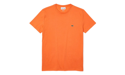 Crew Neck Pima Cotton Jersey T-shirt "Orange" TH6709 NPB