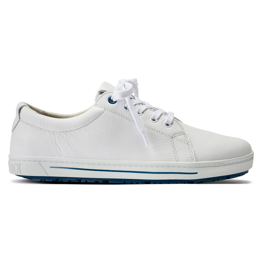 QO 500 Leather Safety Shoe in White