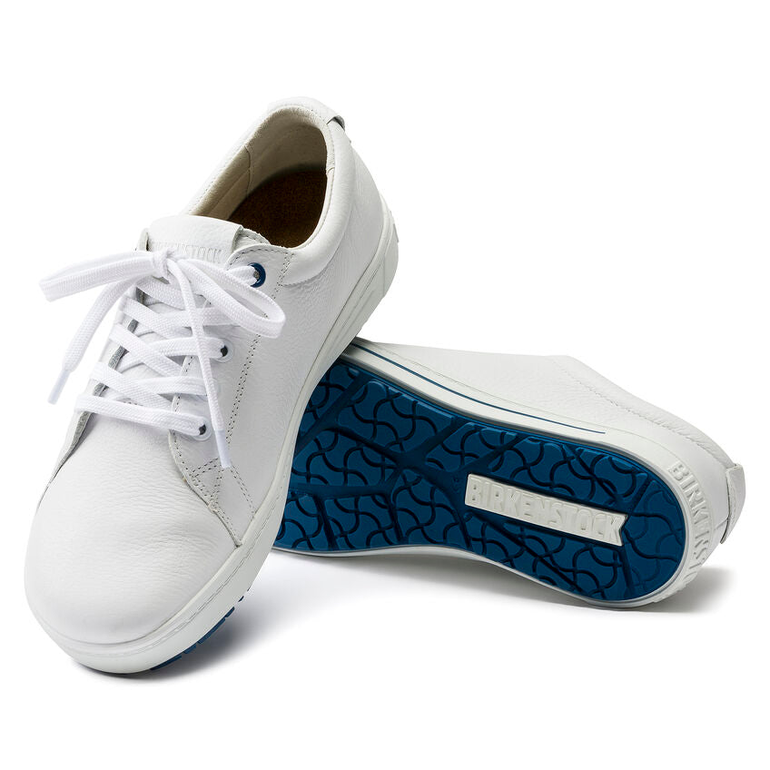QO 500 Leather Safety Shoe in White