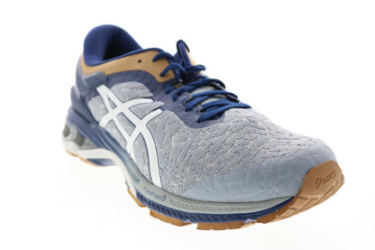 Asics Gel-Kayano 26 1011A806 Mens Gray Synthetic Athletic Running Shoes