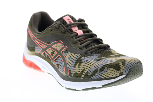 Asics Gel-Pulse 11 1012A467 Womens Green Synthetic Athletic Running Shoes