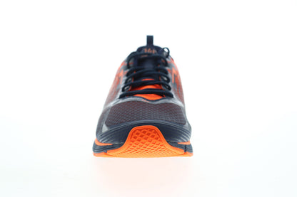 Onyx Mens Blue Mesh Low Top Lace Up Athletic Running Shoes