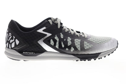Chaser Mens Silver Gray Mesh Low Top Athletic Cross Training Shoes