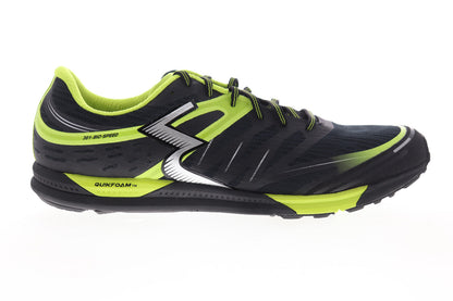 Bio Speed Mens Black Mesh Low Top Athletic Cross Training Shoes
