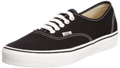 Canvas Shoes Unisex Authentic Canvas Sneaker — Black