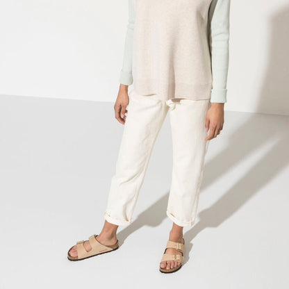 Arizona Nubuck Leather Soft Footbed in Sandcastle