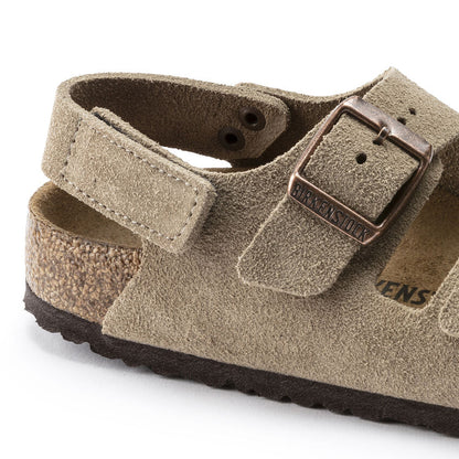 Kid's Milano HL Suede in Taupe