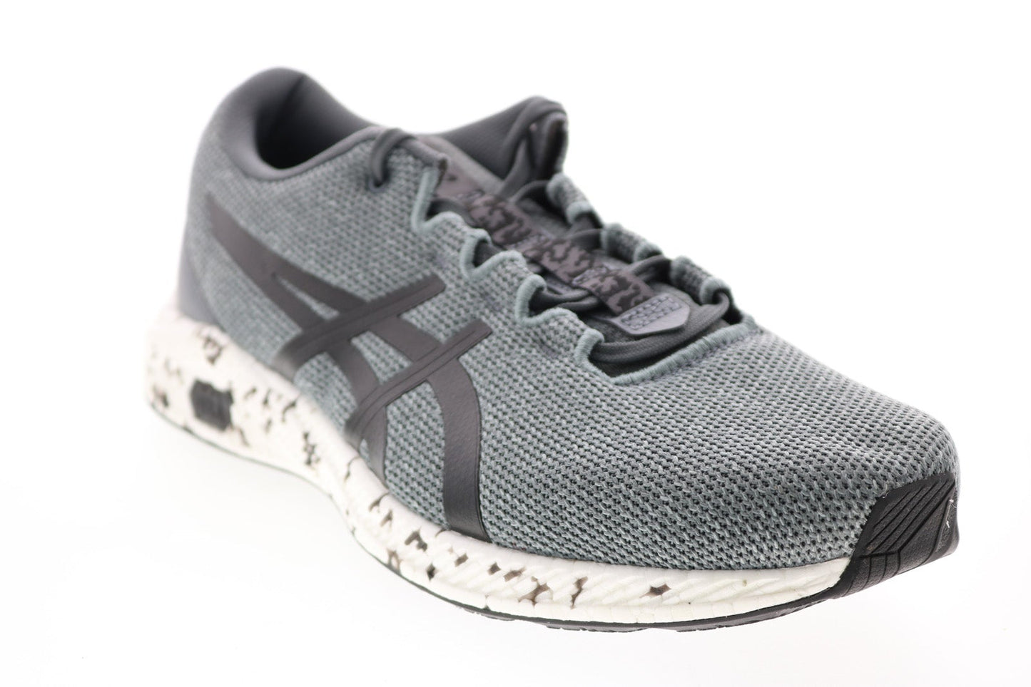 Asics Hyper Gel-YU 1021A065 Mens Gray Mesh Lace Up Athletic Running Shoes