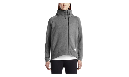 NSW Modern Cape Full Zip Hoodie WMNS "Medium Heather Grey" 804577 091