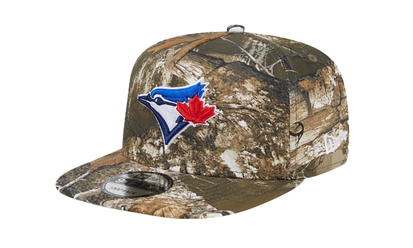 9FIFTY Toronto Blue Jays A Frame Snapback Hat "Real Tree" NE406
