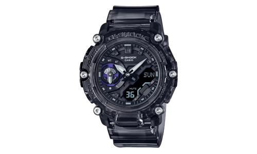 ANALOG-DIGITAL Sound Wave Series "Black / Transparent" GA2200SKL 8A