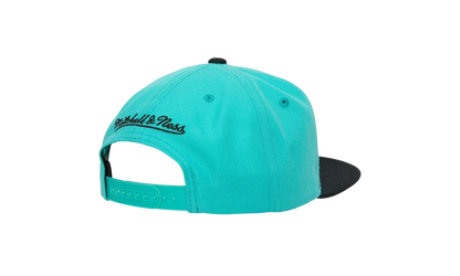 NBA Hardwood Classics Team 2 Tone 2.0 Snapback Cap "Memphis Grizzlies - Teal / Black" HHSS3267 VGRYYPPPTLBK