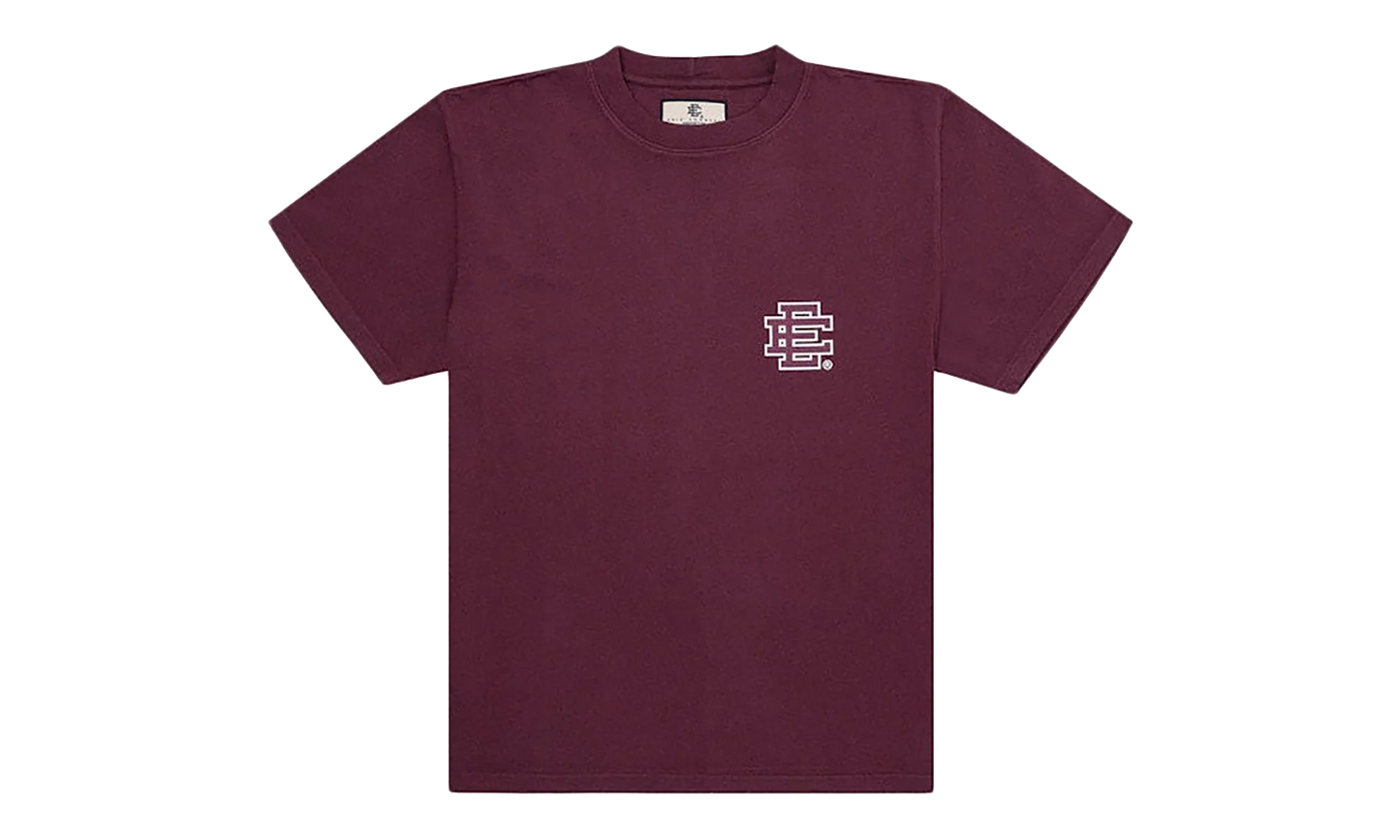EE BASIC T-SHIRT "SS22 - Maroon" EE528