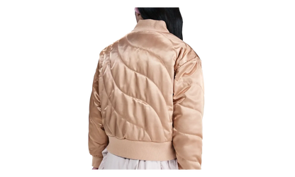 Kids’ Sportswear Bomber Jacket "Hemp / White" HQ9375 200